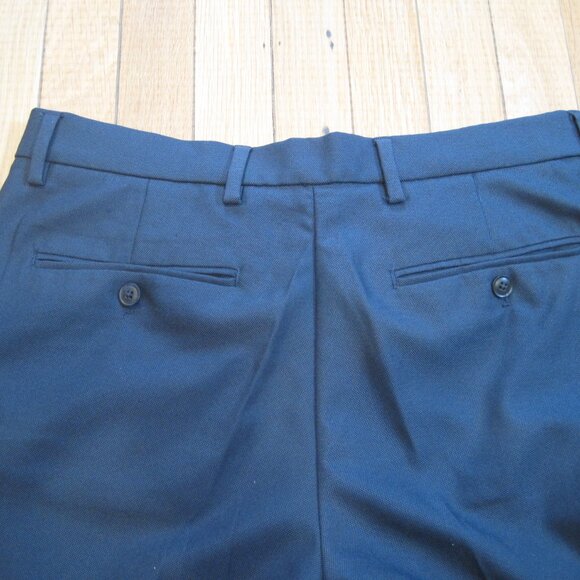 Perry Ellis Portfolio Navy Blue Dress Pants 32W 30L Modern Fit Trousers 32x30 - Picture 9 of 10